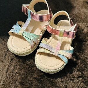Kids Rainbow Sandals